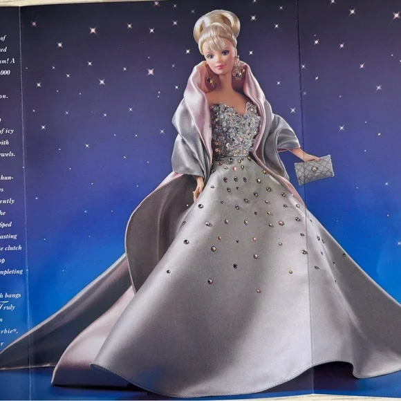 Vintage 1997 Limited Edition Mattel Billions Of Dreams Barbie Doll No. 17641 NEW - Picture 3 of 7